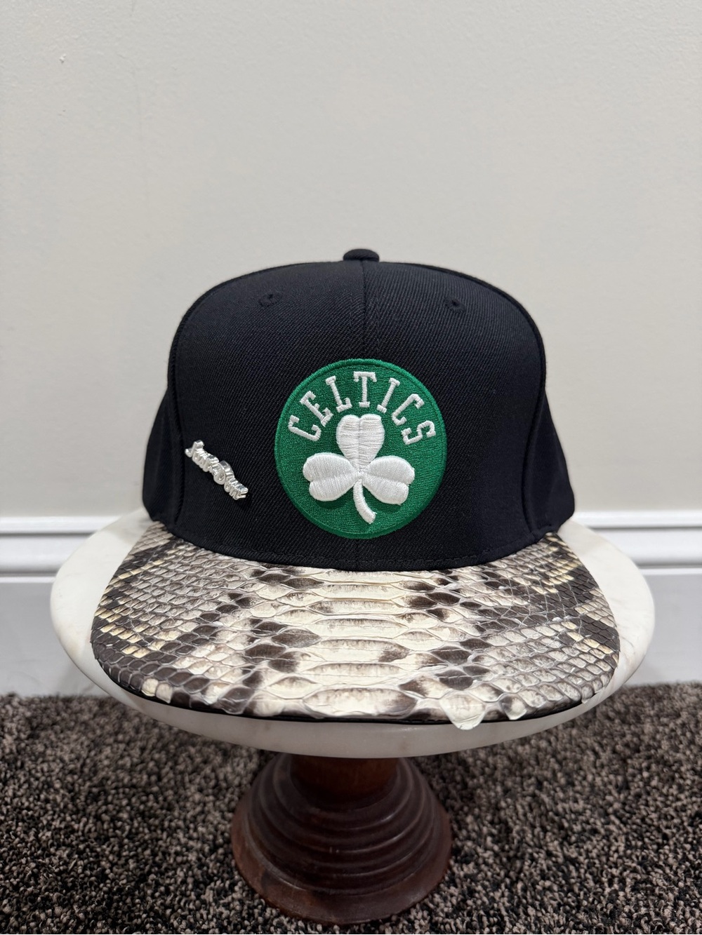 Just Don x Mitchell & Ness NBA Boston Celtics Black Hat